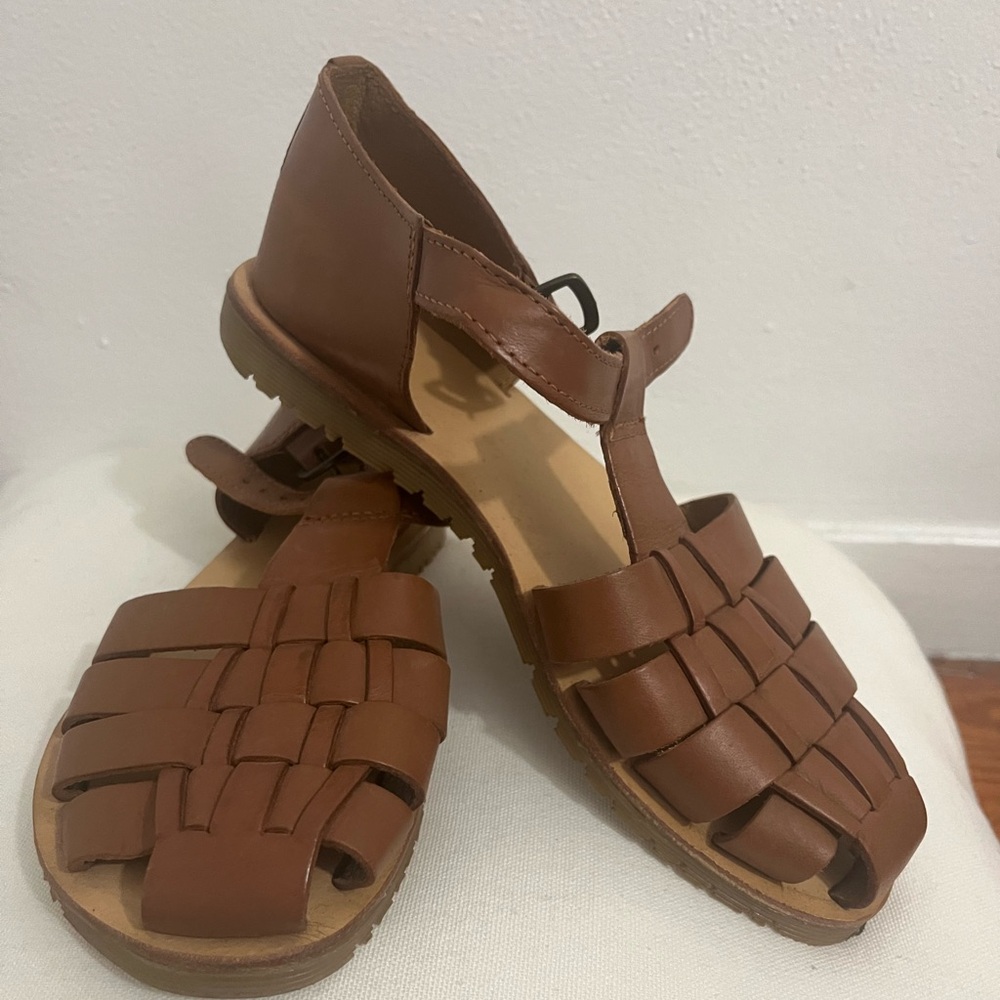 Brown ASOS sandals, size 6.5/7